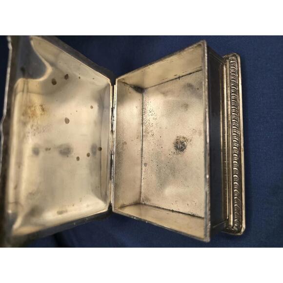 Vintage Silver Plate Silent Butler Ash Crumbs Box - Picture 4 of 5